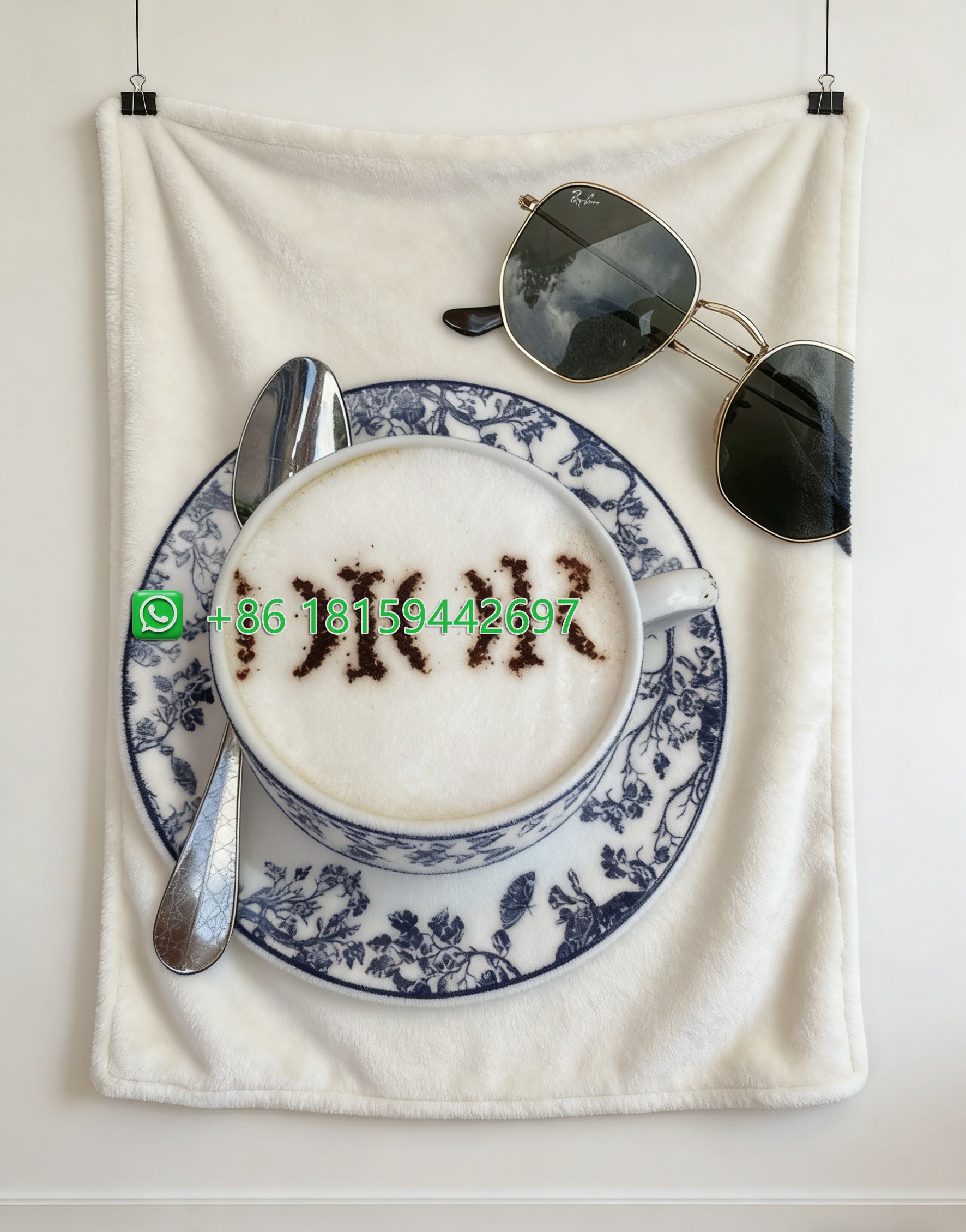 Dior Throw Blankets